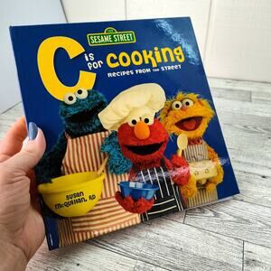 Sesame C is for Cooking Cookbook Childrens Kids Recipes from the Street - Spiral
